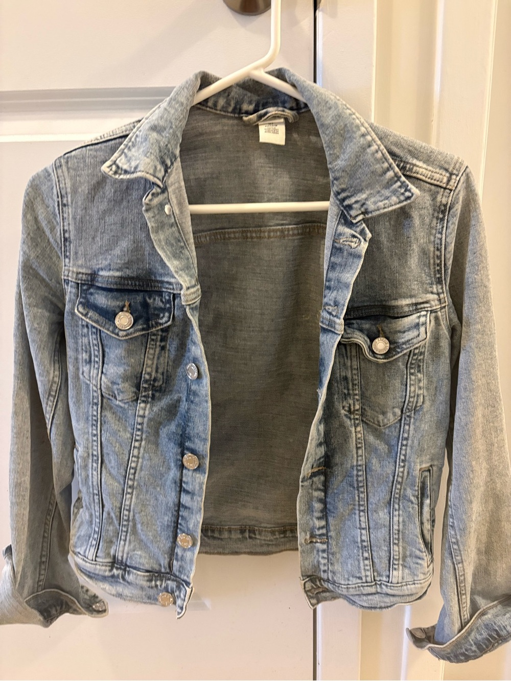 H&M Light Wash Denim Jacket - Blue